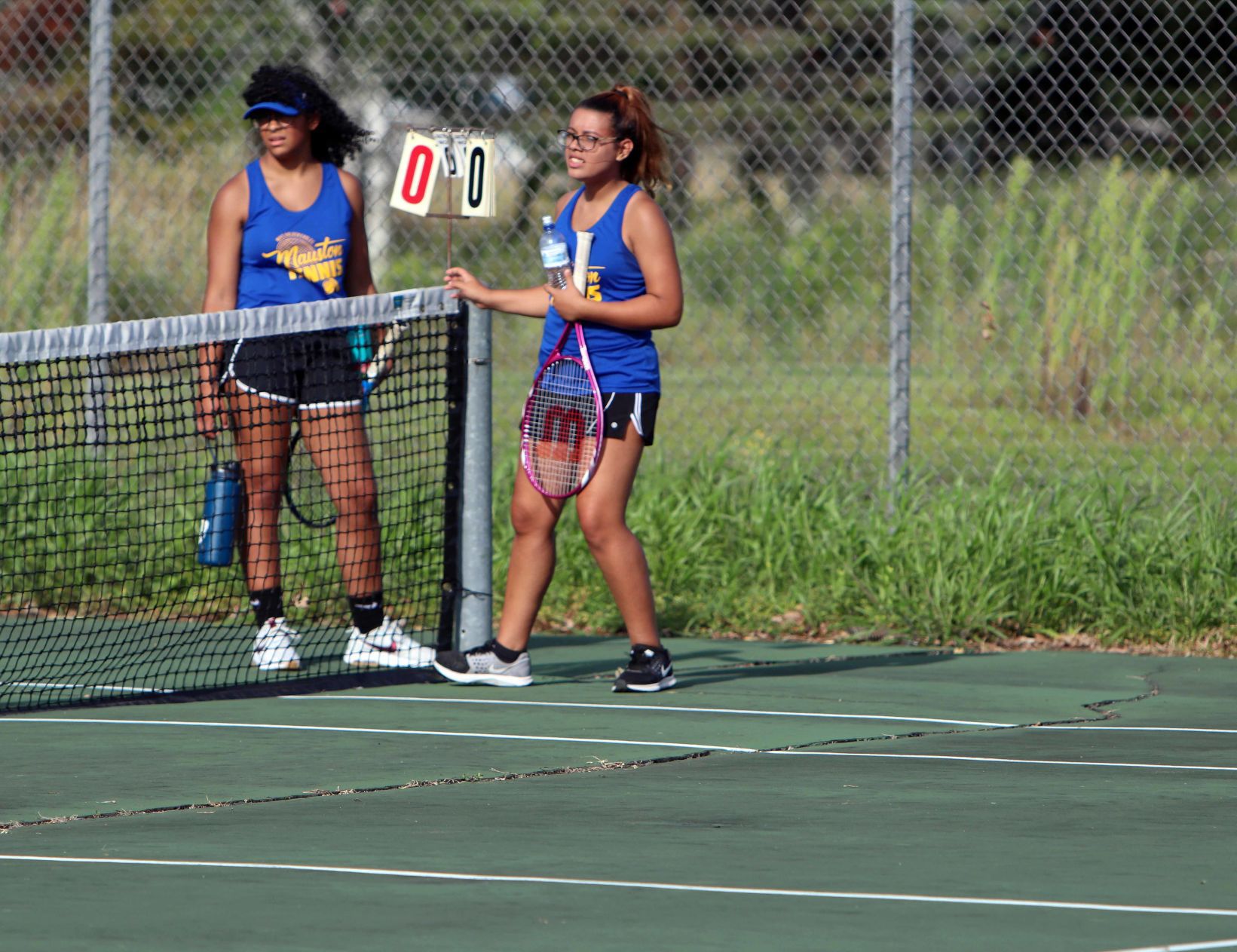 Wisconsin Rapids Lincoln at Mauston girls tennis (8-21-19)